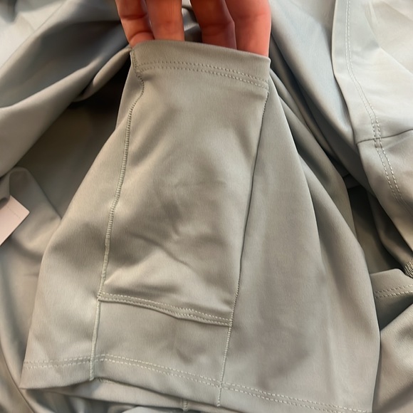 Madewell MWL Flex Dress, with sewn in shorts, Green, Small - Picture 8 of 8